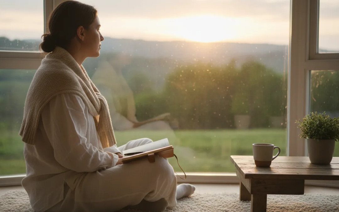 Quiet reflection while asking what is divine guidance