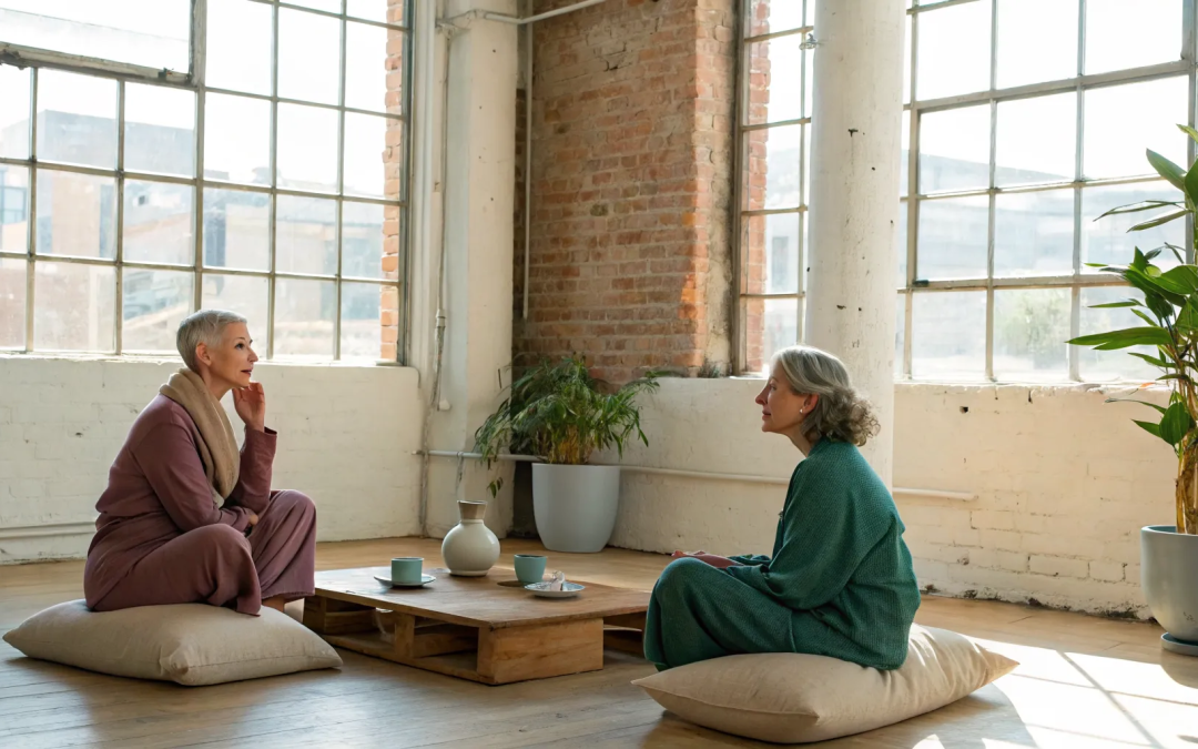 A former Catholic woman receiving religious trauma therapy.